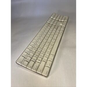 Apple A1016 Wireless Bluetooth Mechanical Keyboard White TESTED